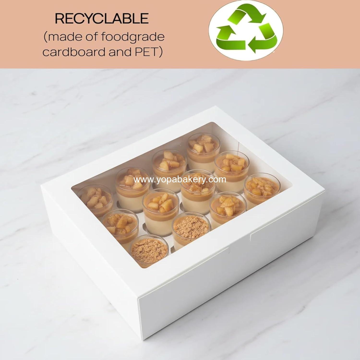 Wholesale 6-Pack Dessert Shooter Boxes for 5 oz Shooters 12 Count Food-Grade Container Manufacturer Wholesale 6-Pack Dessert Shooter Boxes for 5 oz Shooters 12 Count Food-Grade Container Manufacturer