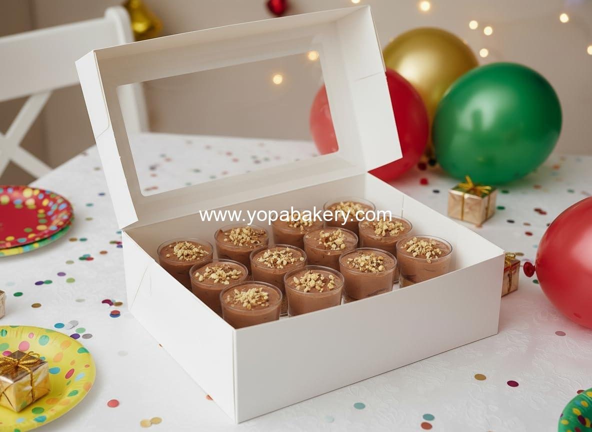 Wholesale 6-Pack Dessert Shooter Boxes for 5 oz Shooters 12 Count Food-Grade Container Manufacturer Wholesale 6-Pack Dessert Shooter Boxes for 5 oz Shooters 12 Count Food-Grade Container Manufacturer