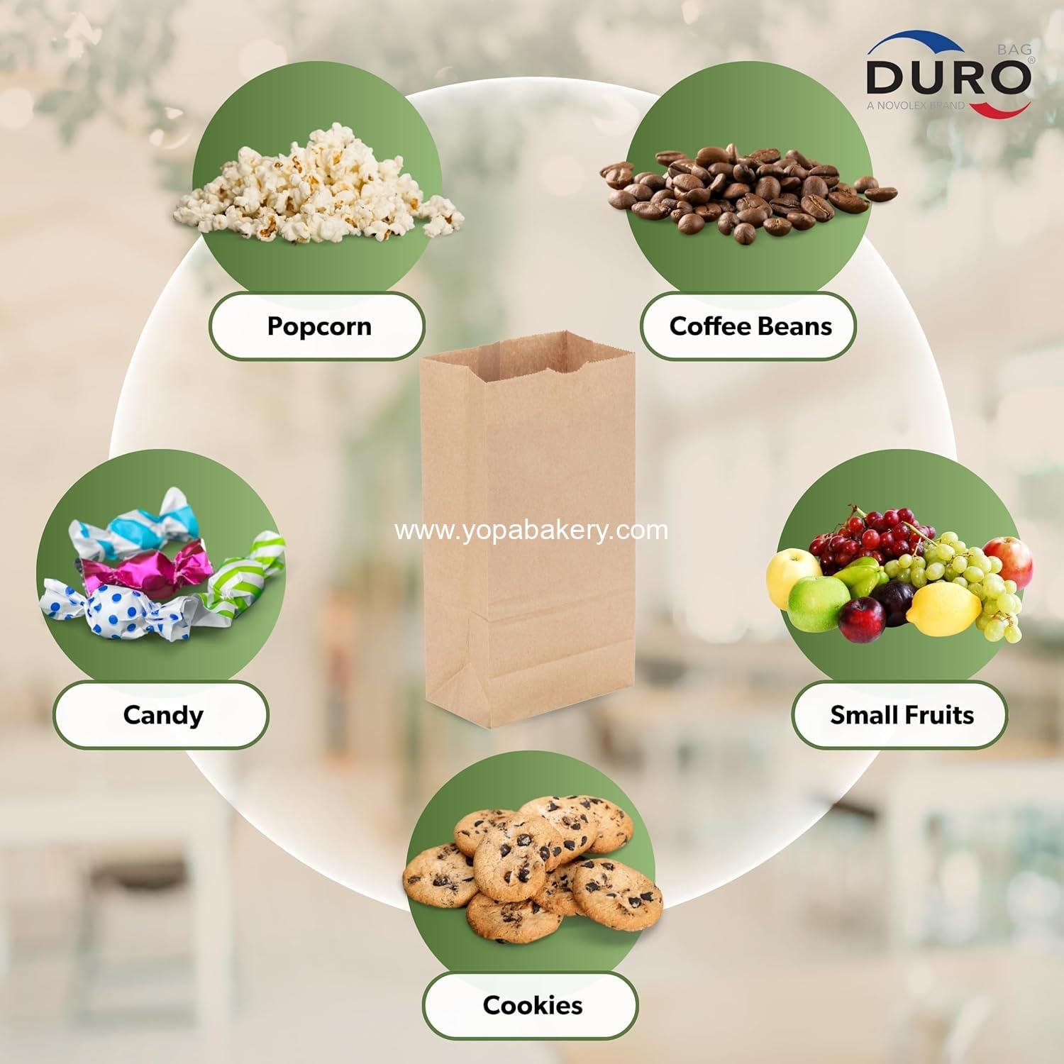 Wholesale 500 Count 4# Brown Paper Lunch Bags 5x3.12x9.75 Inches Recycled Kraft Disposable SOS for Sandwiches Candy Treats Popcorn Snacks Bread Cookies Factory Wholesale 500 Count 4# Brown Paper Lunch Bags 5x3.12x9.75 Inches Recycled Kraft Disposable SOS for Sandwiches Candy Treats Popcorn Snacks Bread Cookies Factory