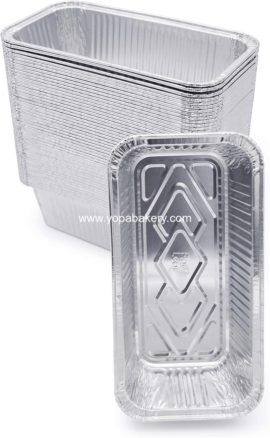 Wholesale 100-Pack Premium 2-LB Bread Loaf Baking Pans - 8.5