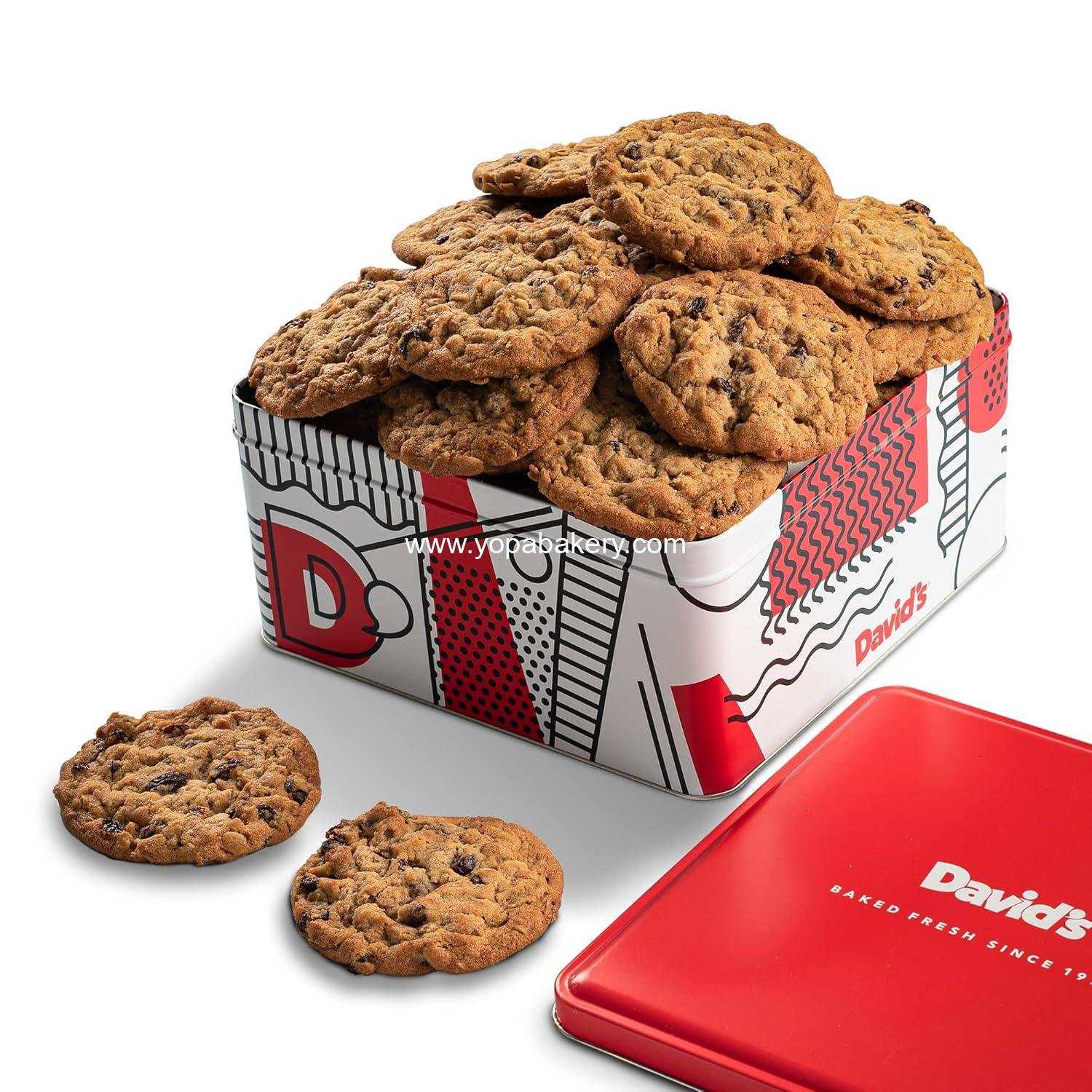 Wholesale Oatmeal Raisin Fresh Baked Cookies - 2lbs of Delectable, Premium Ingredients - No Added Preservatives Cookie Gift Basket Factory Wholesale Oatmeal Raisin Fresh Baked Cookies - 2lbs of Delectable, Premium Ingredients - No Added Preservatives Cookie Gift Basket Factory
