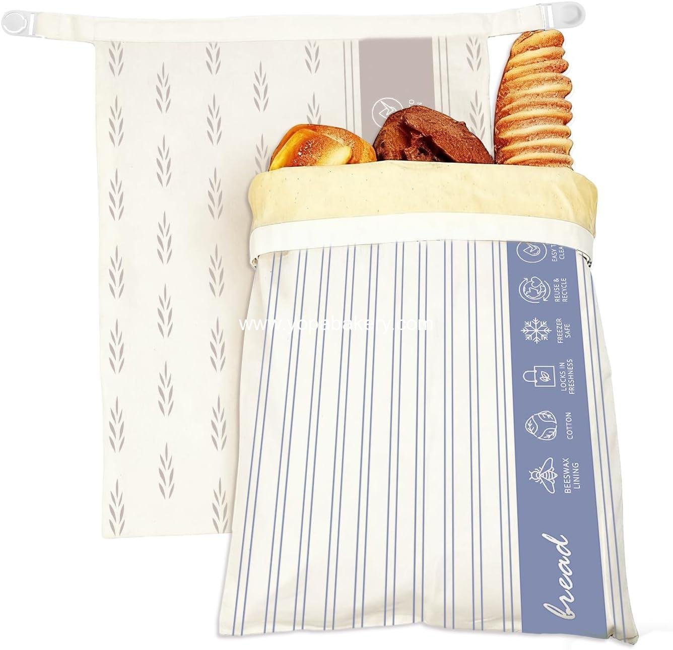 Wholesale XL Reusable Beeswax Bread Bags for Sourdough and Homemade Bread, Cotton Waxed Storage Bags Keep Fresh Longer, Freezer Safe Baking Supplies - Factory Wholesale XL Reusable Beeswax Bread Bags for Sourdough and Homemade Bread, Cotton Waxed Storage Bags Keep Fresh Longer, Freezer Safe Baking Supplies - Factory