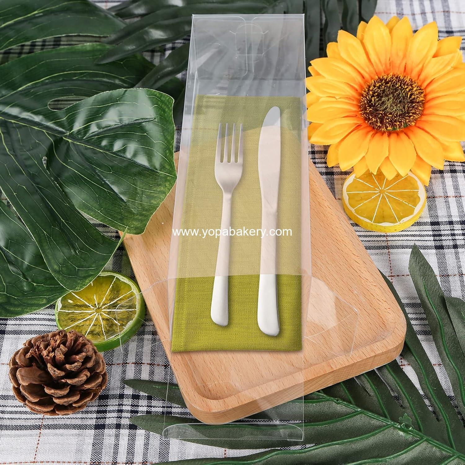 Wholesale Clear Treat Favor Boxes 2.5x2.5x7 Inches 32 Pack Wedding Baby Shower Party Factory Wholesale Clear Treat Favor Boxes 2.5x2.5x7 Inches 32 Pack Wedding Baby Shower Party Factory