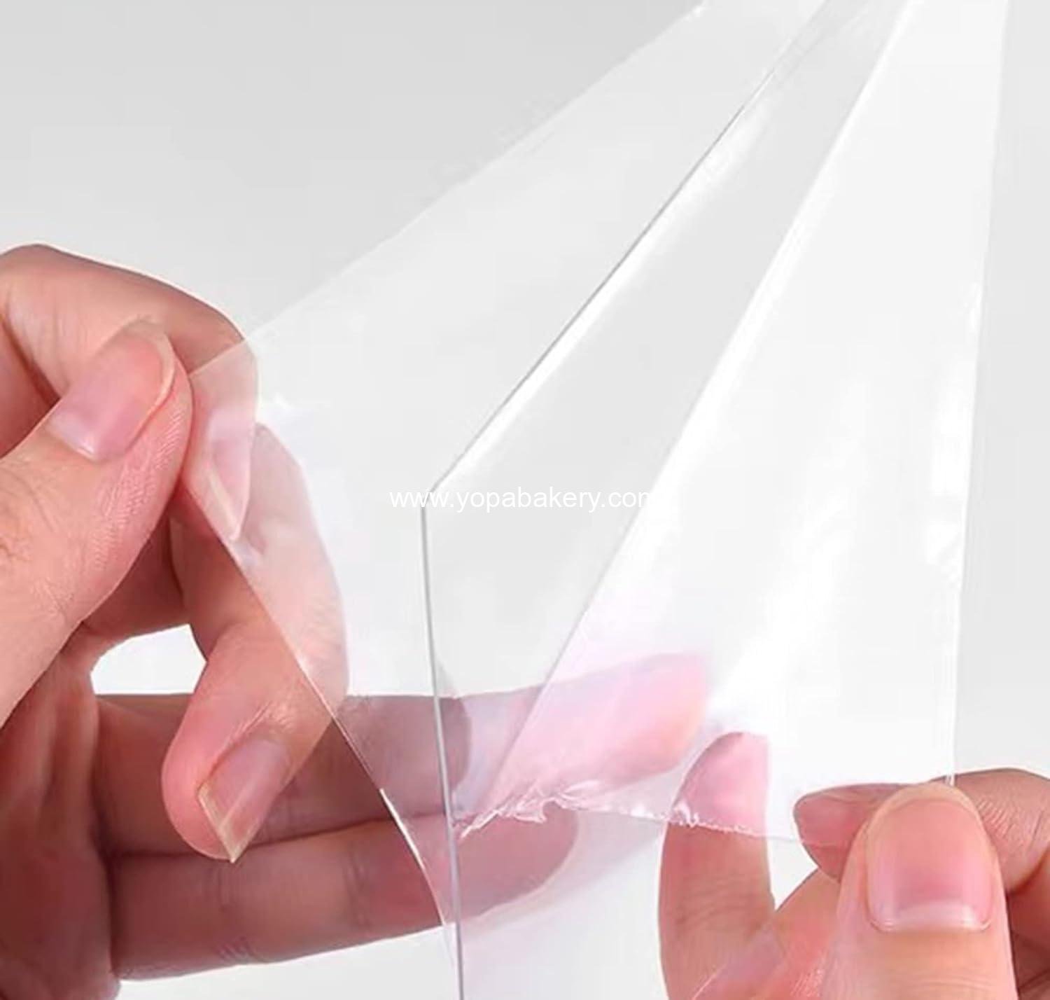 Wholesale 6Pcs Clear Tall Cake Boxes with Ribbon 12x12x10 Inch for 10-12