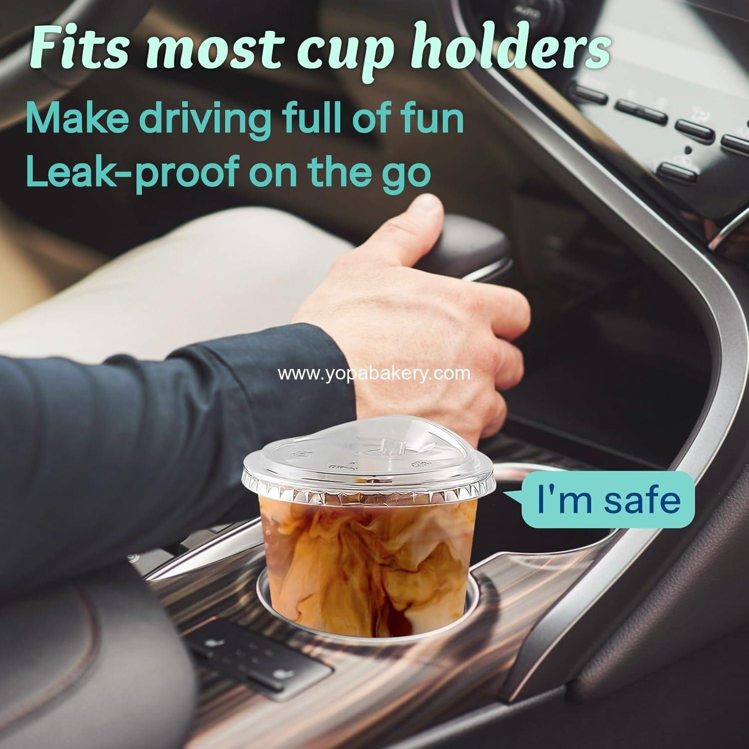 Wholesale 25-Pack 12oz BPA-Free Clear Plastic Cups with Strawless Sip Lids - Leakproof Disposable To-Go for Iced Coffee Smoothies Juice Kids Daily Use Gatherings Manufacturer