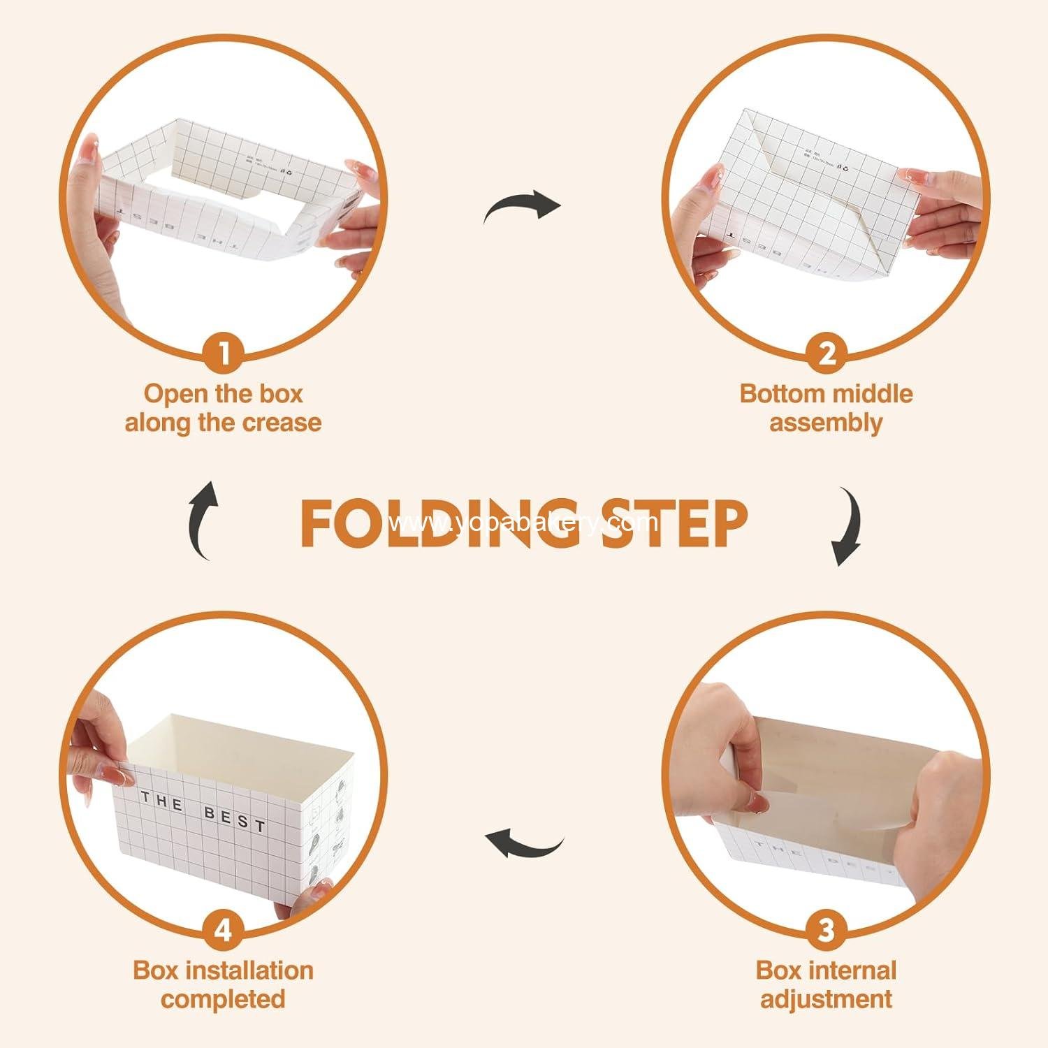 Wholesale 50 Pack Paper Takeout Boxes Sandwich Food Containers for Toast Donuts Burgers Factory