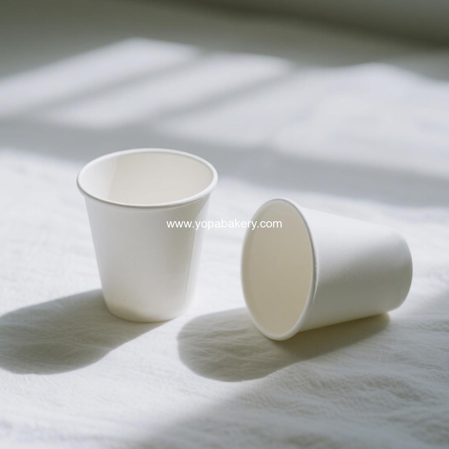 Wholesale 4oz 200 Count Disposable Espresso To Go Paper Travel Cups White Manufacturer