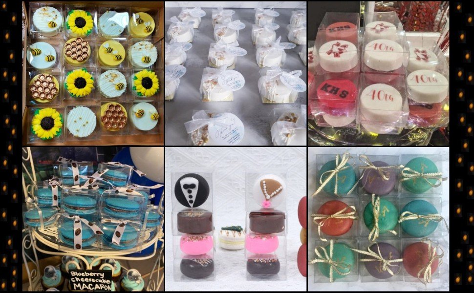 Wholesale 50 Pack 2x2x1.2 Inch Clear Plastic Single Macaron Boxes Party Favor Bakery Chocolate Covered Oreo Factory