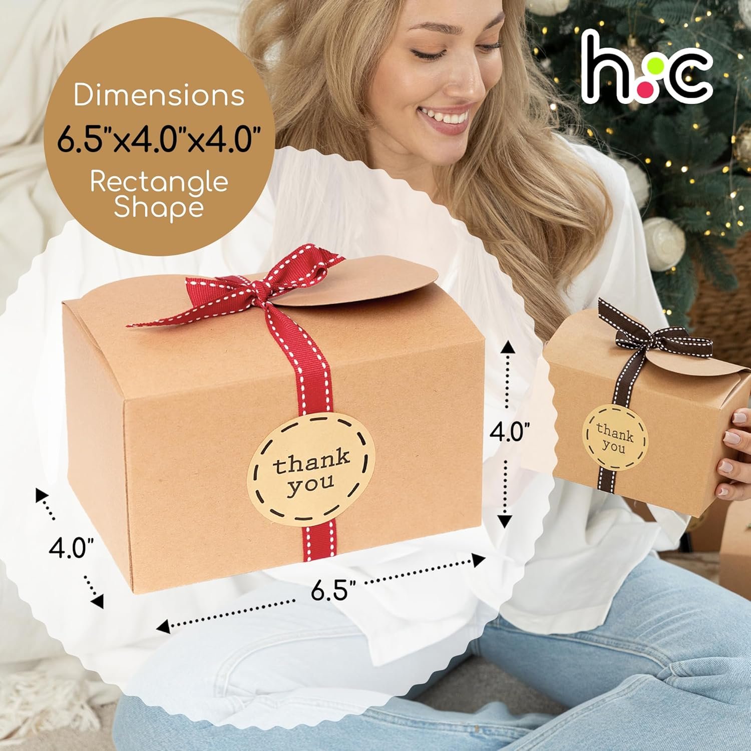 Wholesale 6.5” x 4” Brown Kraft Cookie Boxes with Ribbons Stickers (20 Pack) Small Cardboard Packaging for Gifts Baked Goods Candy Christmas Bakery Treats Empty Bulk Factory Wholesale 6.5” x 4” Brown Kraft Cookie Boxes with Ribbons Stickers (20 Pack) Small Cardboard Packaging for Gifts Baked Goods Candy Christmas Bakery Treats Empty Bulk Factory