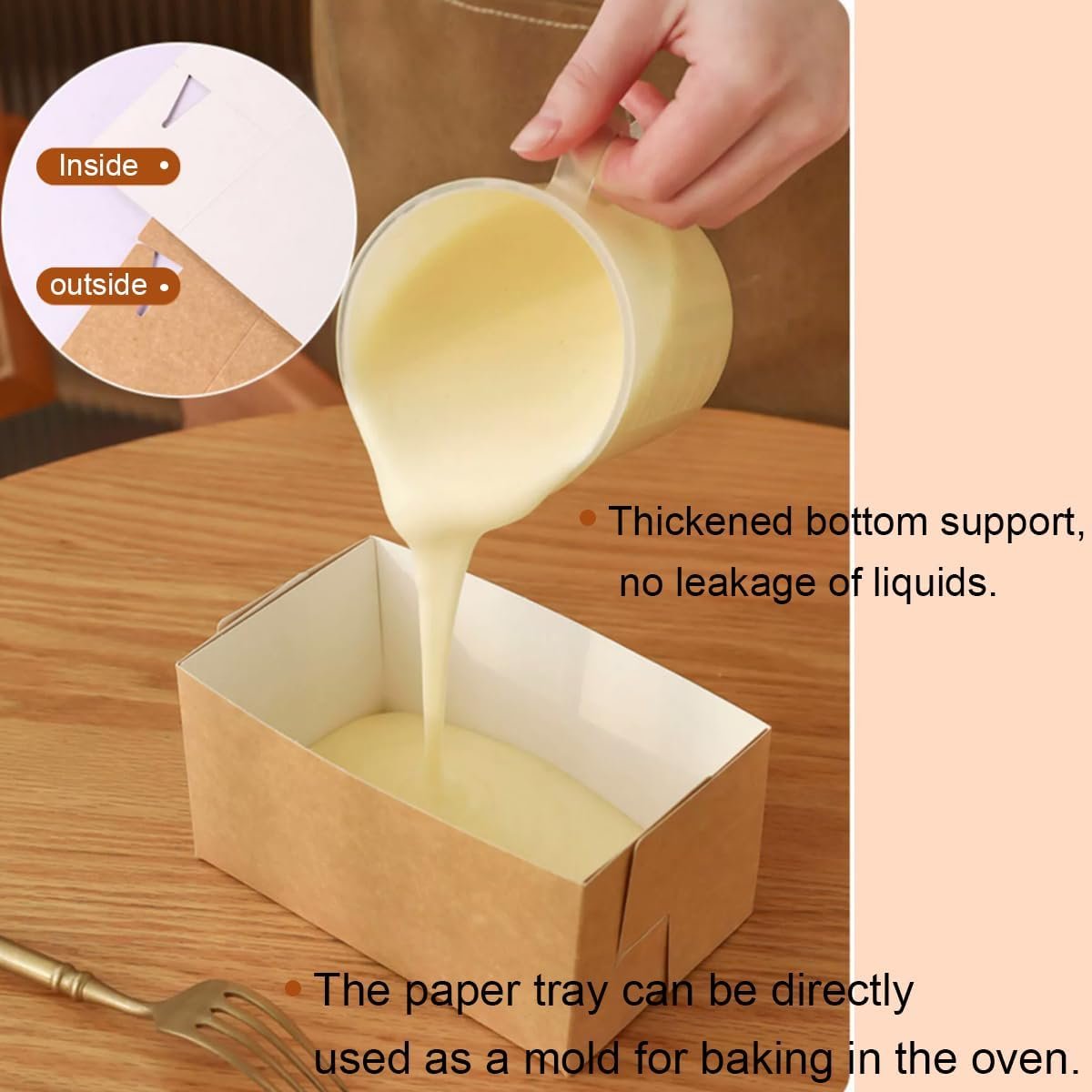 Wholesale 25 Pack Disposable Paper Loaf Pans 5.9x3.5x3 Inch Recyclable Bakery Pastry Molds with Clear Bags for Bread Baking Display Factory Wholesale 25 Pack Disposable Paper Loaf Pans 5.9x3.5x3 Inch Recyclable Bakery Pastry Molds with Clear Bags for Bread Baking Display Factory