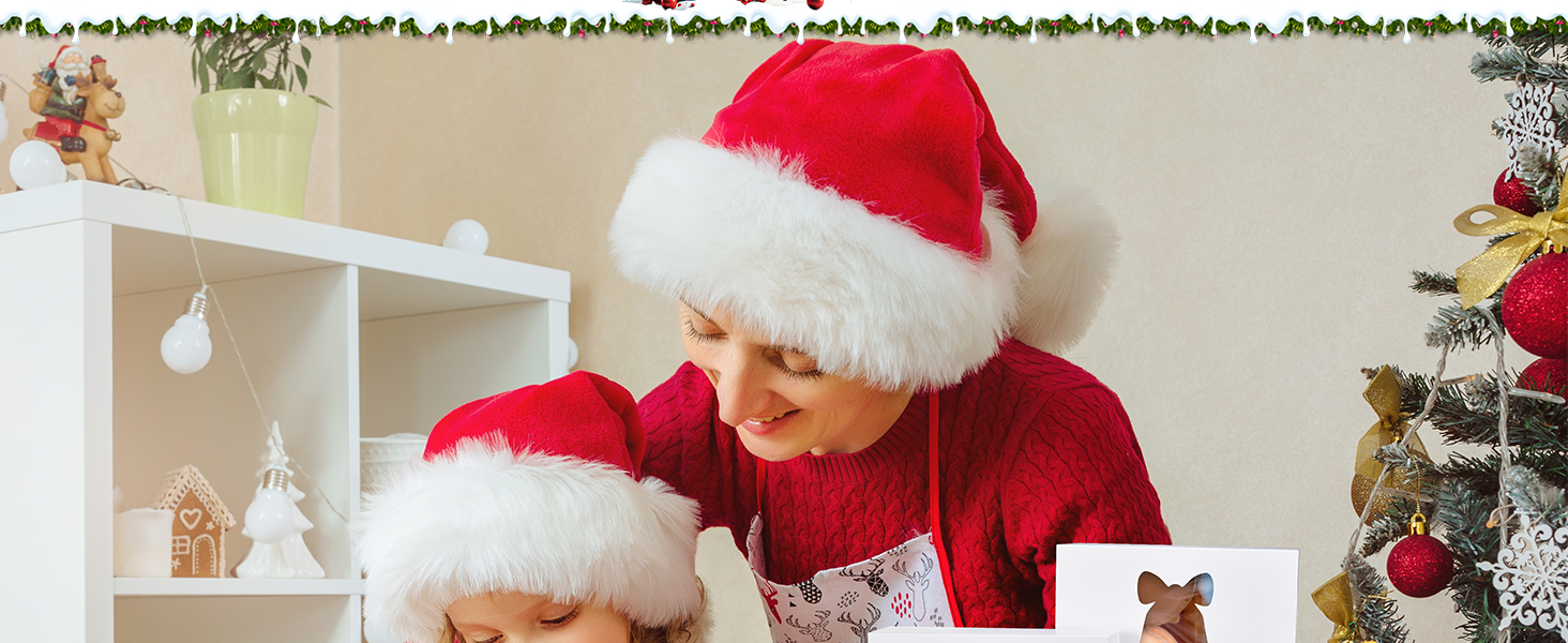 Wholesale 12 Pack Christmas Cookie Boxes with Window 9x6x3 Inch Brown Bakery Boxes White Cake Pastry Containers for Holiday Gifts Cakes Muffins Donuts Chocolates Strawberries Factory