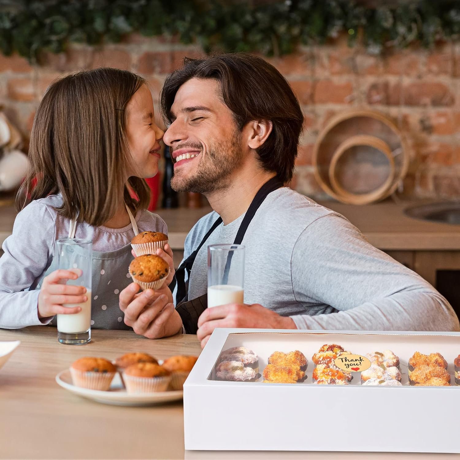 Wholesale 10-Pack Large White Cupcake Boxes with Window 21x13x4 Inches Auto Popup 24-Count Containers for Cookies Muffins Pastries Donuts Thank You Stickers Factory Wholesale 10-Pack Large White Cupcake Boxes with Window 21x13x4 Inches Auto Popup 24-Count Containers for Cookies Muffins Pastries Donuts Thank You Stickers Factory