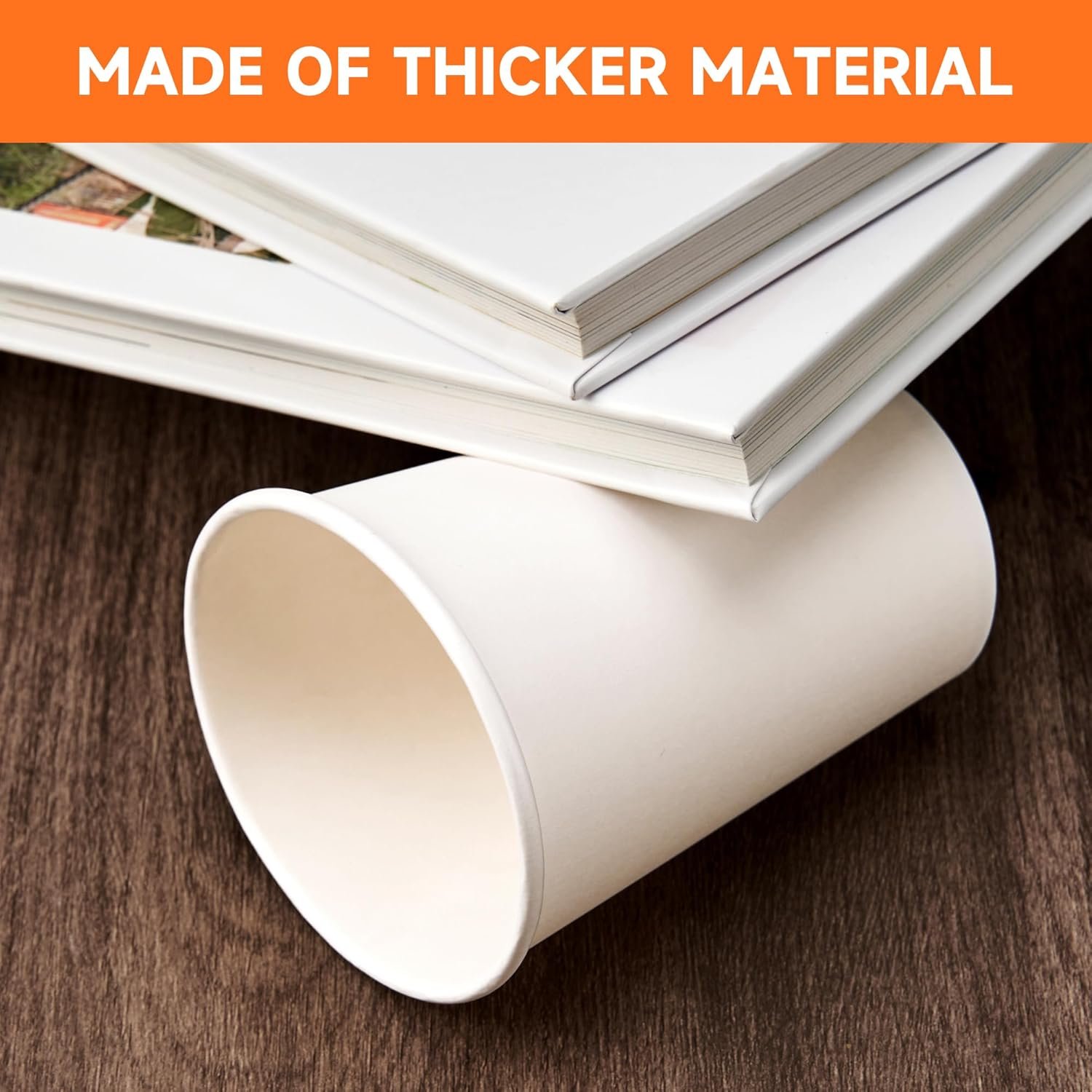 Wholesale 12 oz Disposable Paper Coffee Cups 300 Pack White Thickened Hot Design for Cafes Bistros Parties Events Factory