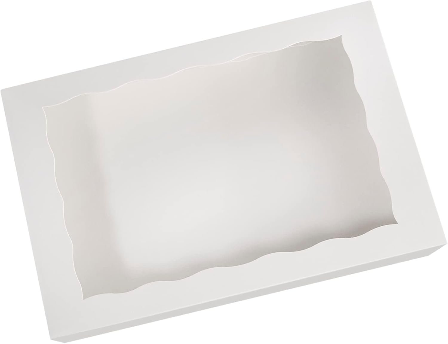 Wholesale 8-Pack 12x8x2.5 Inch White Bakery Boxes with Window Lid - Large Auto-Pop Up Paper for Donuts Muffins Pastries Cookies Chocolate Strawberries Factory Wholesale 8-Pack 12x8x2.5 Inch White Bakery Boxes with Window Lid - Large Auto-Pop Up Paper for Donuts Muffins Pastries Cookies Chocolate Strawberries Factory