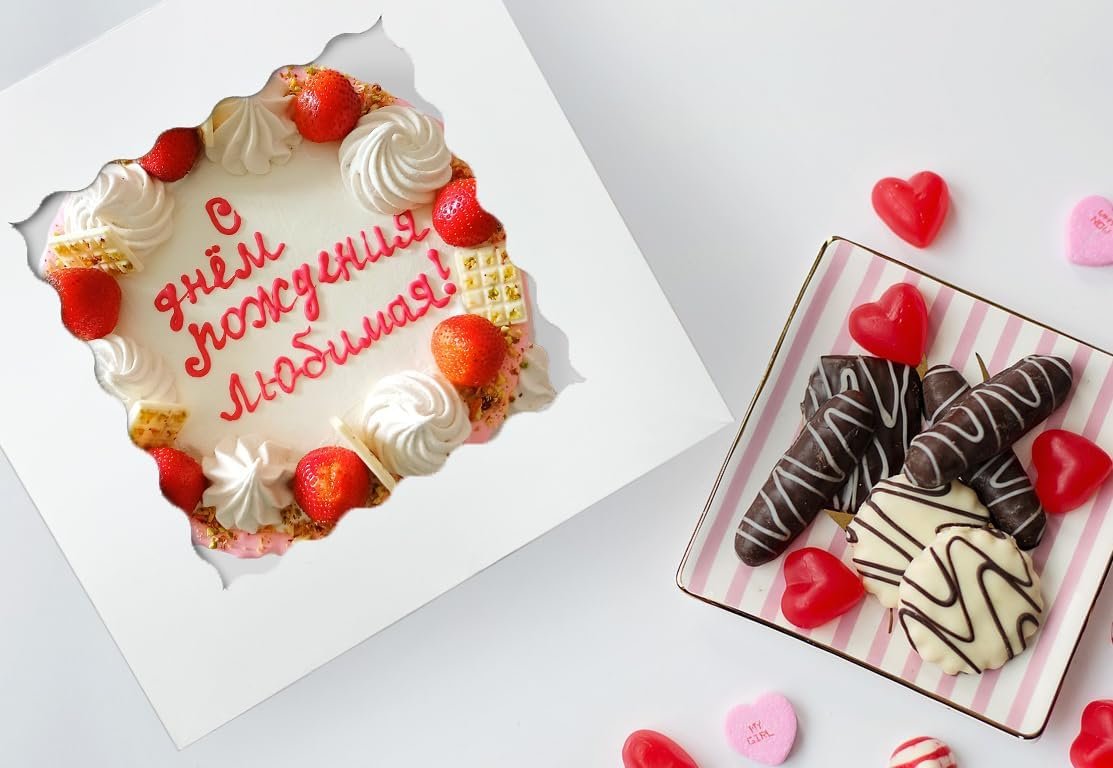 Wholesale 15 Pcs 12x12x8 Inches White Cake Boxes with Window Tall Bakery Containers for Multi-Layer Cakes Cookies Desserts Birthdays Parties Valentine's Day Factory