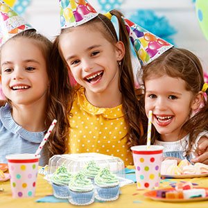 Wholesale 40-Pack 4-Compartment 4-Cavity Clear Plastic Cupcake Boxes Holders Containers Factory