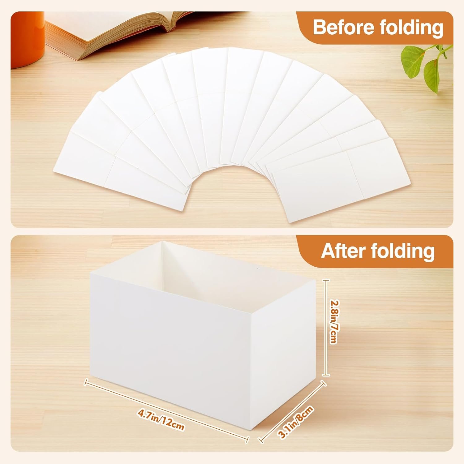 Wholesale 60 Pack 4.7x3.1x2.8 Inch White Paper Takeout Boxes for Sandwiches Burgers Donuts Toast Cakes Factory Wholesale 60 Pack 4.7x3.1x2.8 Inch White Paper Takeout Boxes for Sandwiches Burgers Donuts Toast Cakes Factory