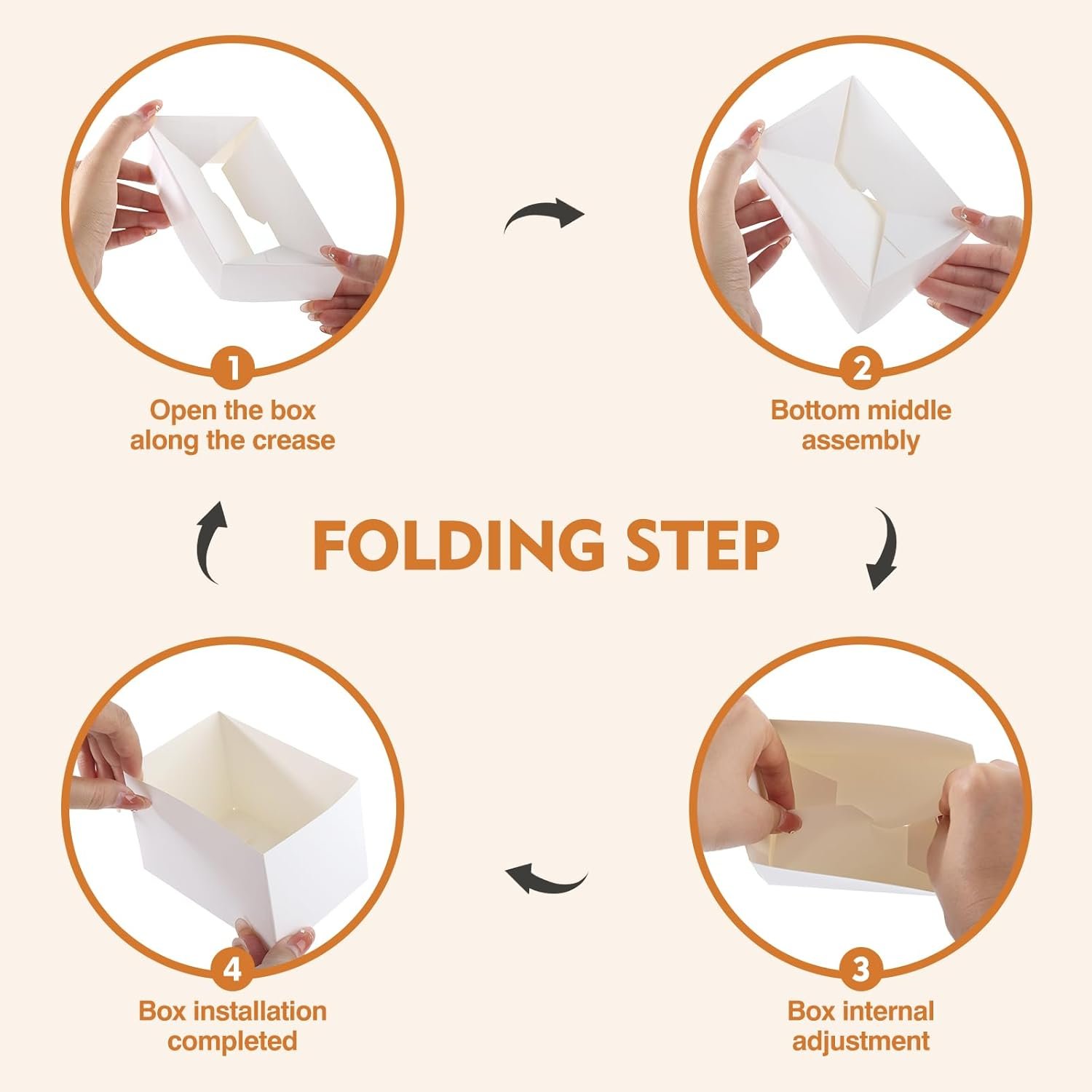 Wholesale 60 Pack 4.7x3.1x2.8 Inch White Paper Takeout Boxes for Sandwiches Burgers Donuts Toast Cakes Factory Wholesale 60 Pack 4.7x3.1x2.8 Inch White Paper Takeout Boxes for Sandwiches Burgers Donuts Toast Cakes Factory