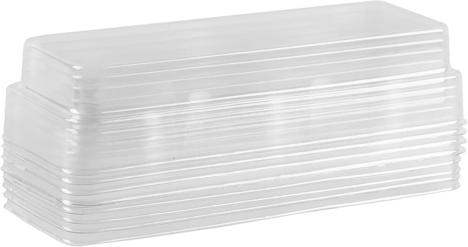 Wholesale 5.7 x 2.2 x 1.4 Inch Macaron Boxes 100 Pack Fits 3 Durable Disposable Black PET Plastic Shockproof Clear Lid Factory Wholesale 5.7 x 2.2 x 1.4 Inch Macaron Boxes 100 Pack Fits 3 Durable Disposable Black PET Plastic Shockproof Clear Lid Factory