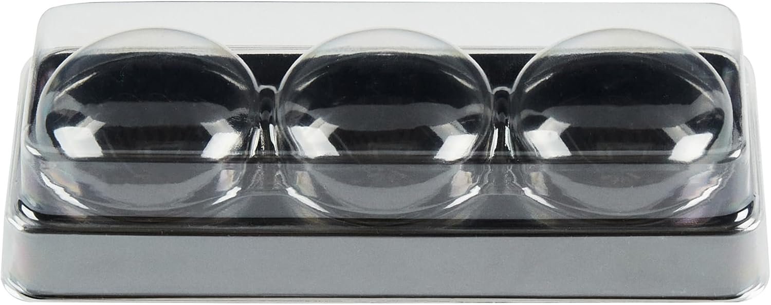 Wholesale 5.7 x 2.2 x 1.4 Inch Macaron Boxes 100 Pack Fits 3 Durable Disposable Black PET Plastic Shockproof Clear Lid Factory Wholesale 5.7 x 2.2 x 1.4 Inch Macaron Boxes 100 Pack Fits 3 Durable Disposable Black PET Plastic Shockproof Clear Lid Factory