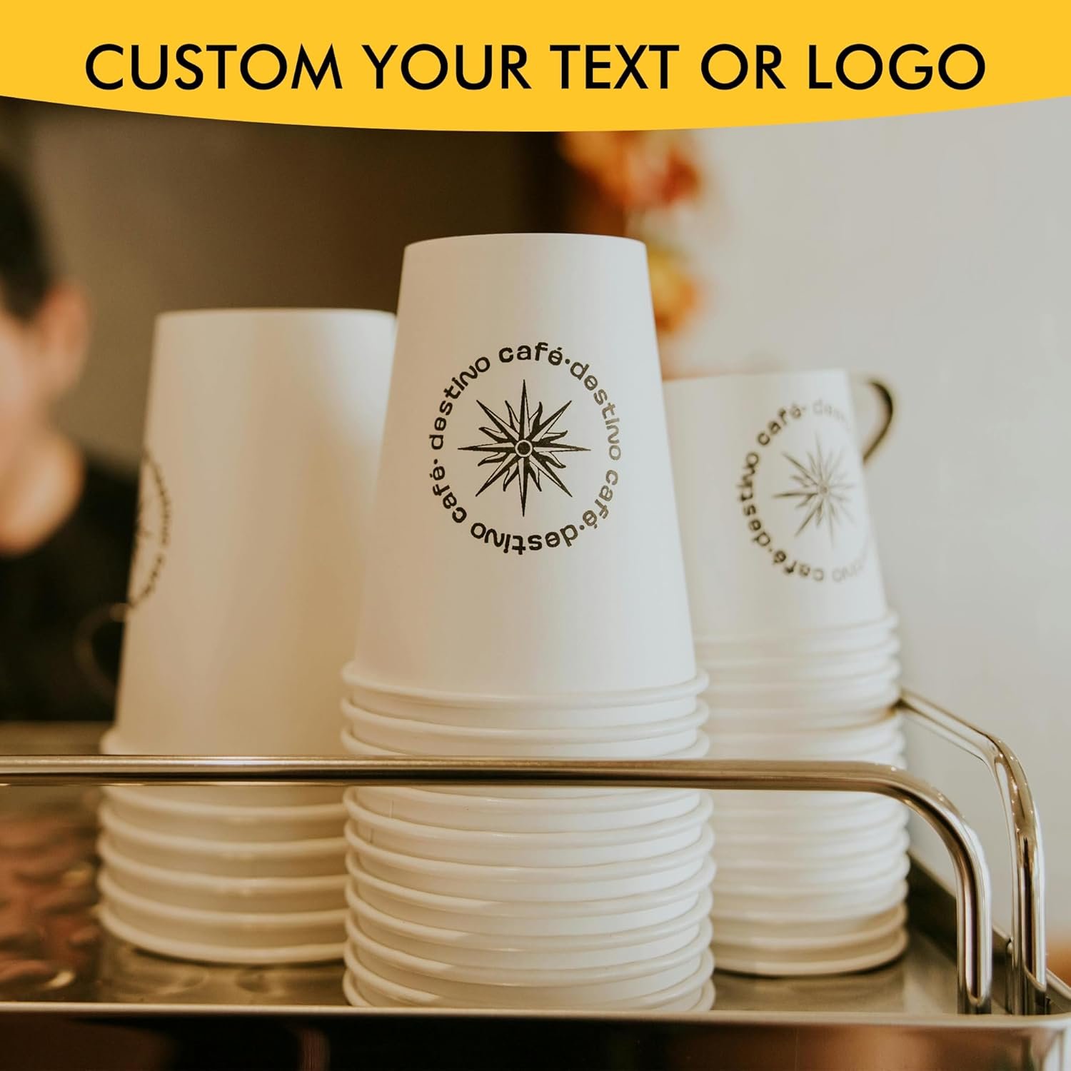 Wholesale 100 Pack 16 oz Disposable Hot Coffee Paper Cups with Lids To Go Factory