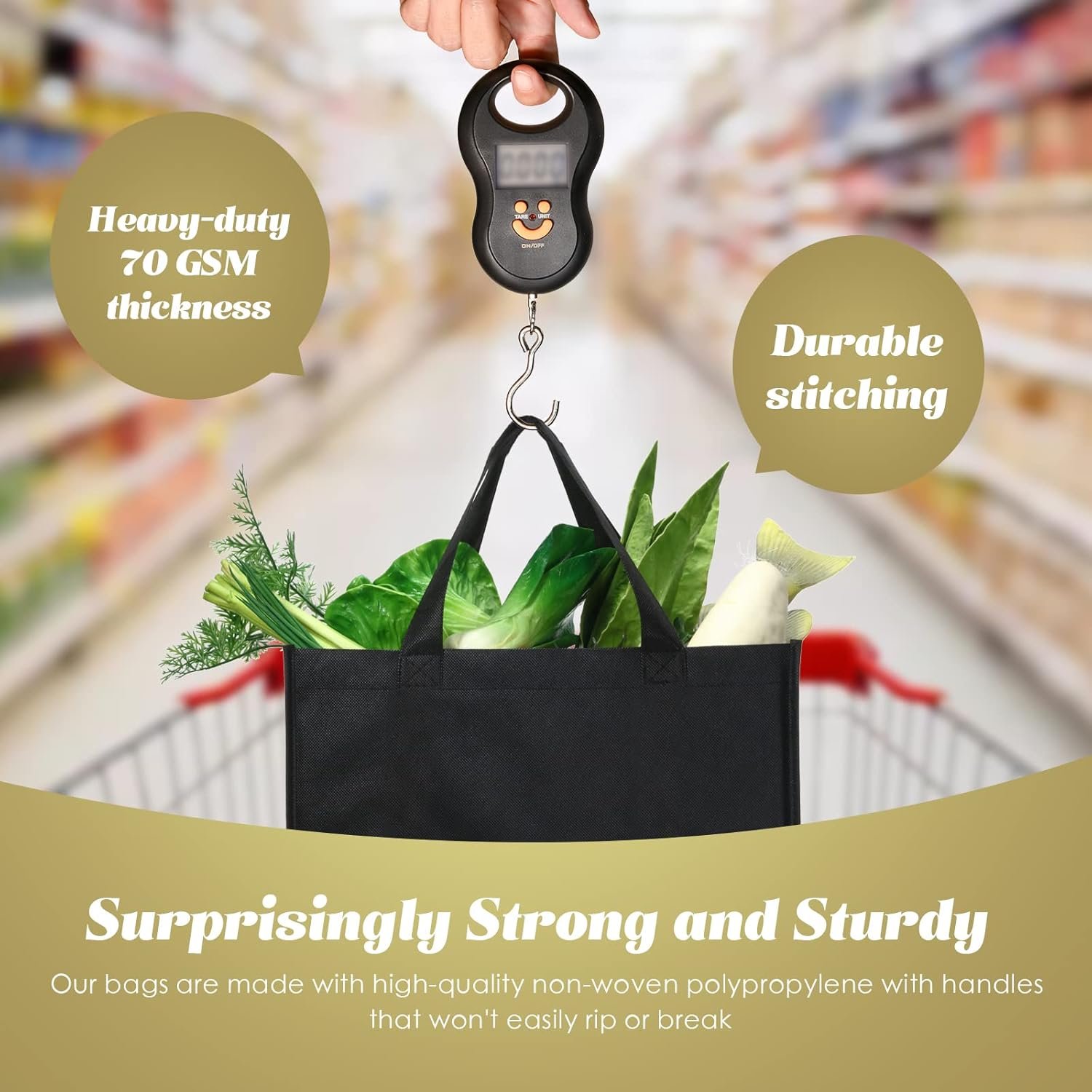 Wholesale 100 PCS Reusable Non Woven Grocery Handle Tote Bags for Shop Events Retail Stores Black Factory Wholesale 100 PCS Reusable Non Woven Grocery Handle Tote Bags for Shop Events Retail Stores Black Factory