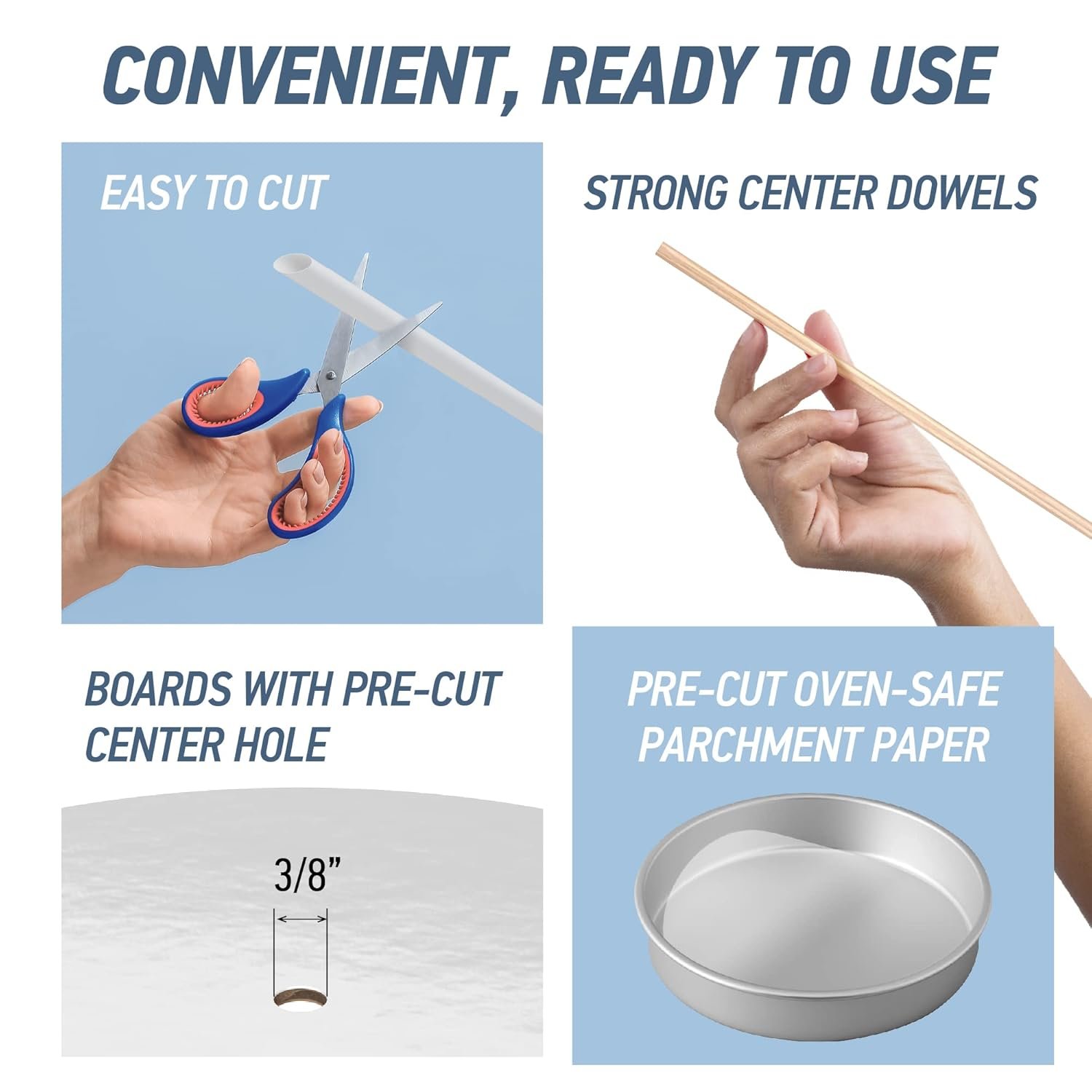 Wholesale Cake Tiering Kit 12