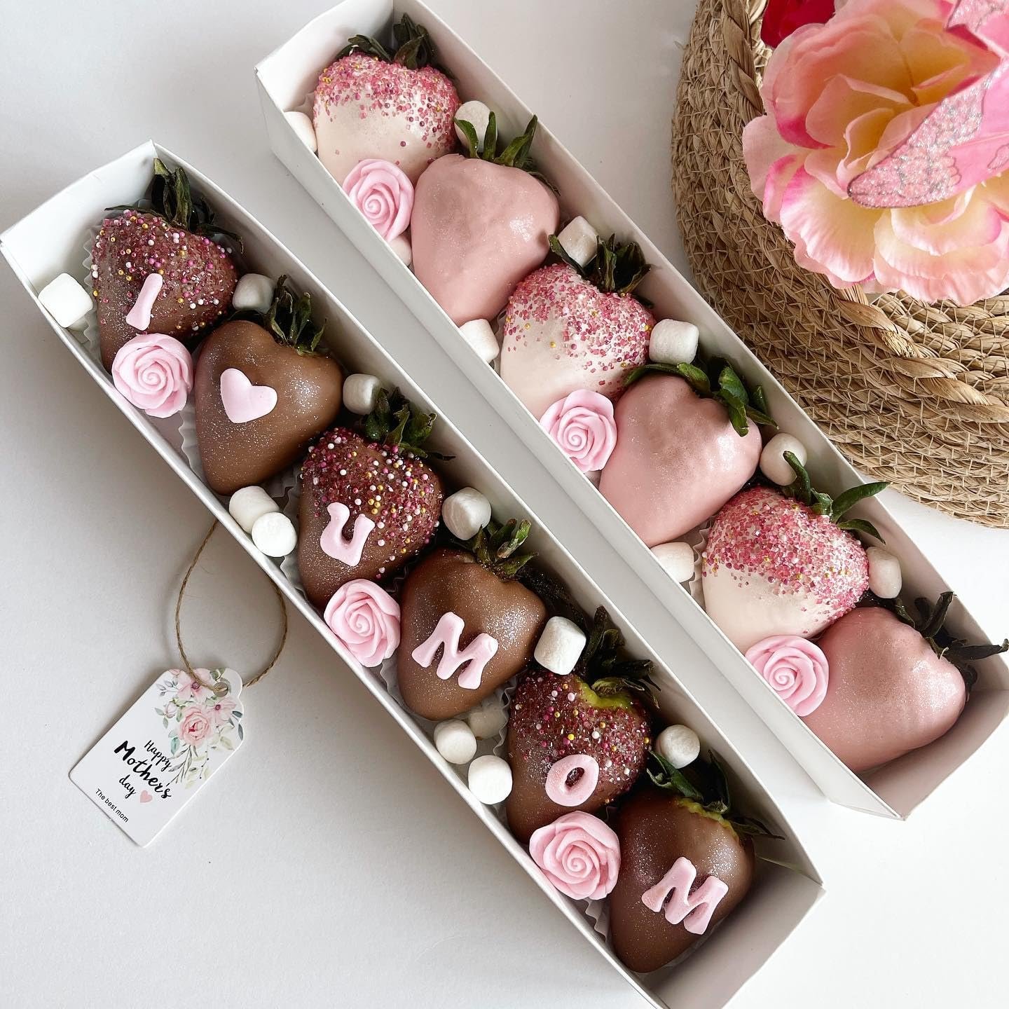 Wholesale 10 Pack 12x2x2 Inch Clear Window Drawer Boxes for Chocolate Covered Strawberries Macarons Cookies Christmas Valentines Mothers Day Factory