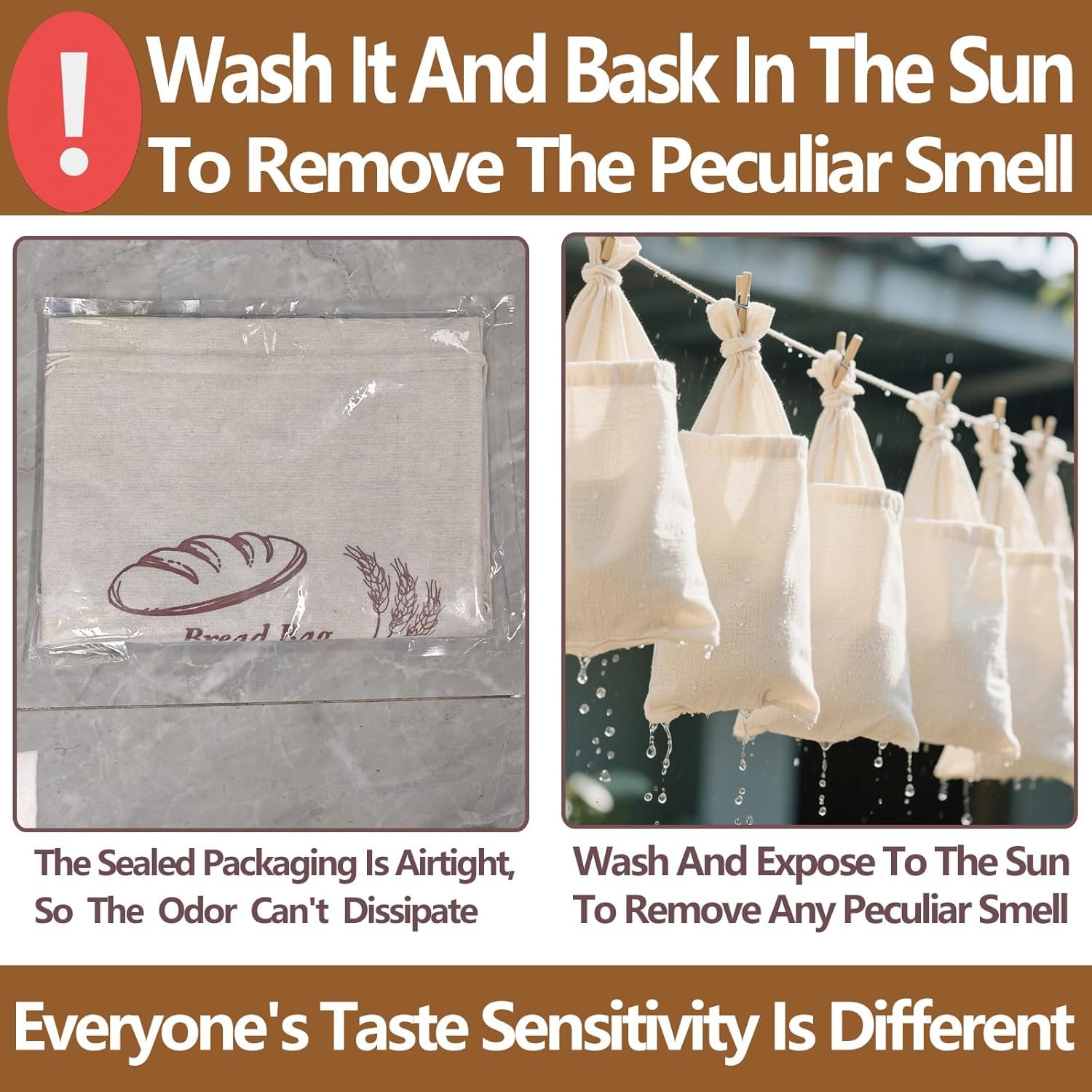 OEM 3-Pack Large 17x13 Inch Linen Bread Bags with Inner Lining for Sourdough Homemade Bread Reusable Fresh-Keeping Storage manufacturer