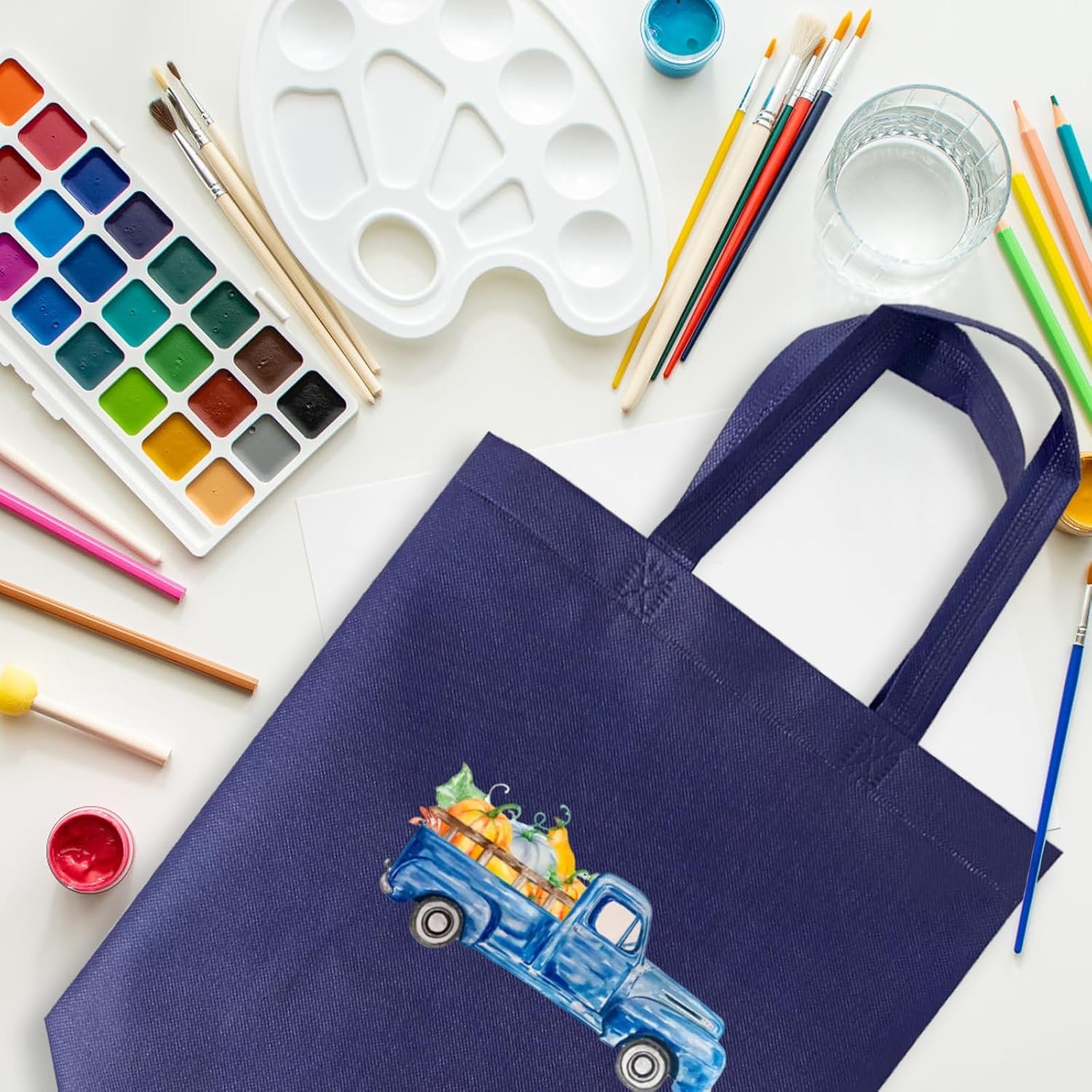 Wholesale 50Pcs Large Reusable Non-Woven Foldable Shopping Tote Bags with Handles Grocery Bulk for Boutiques Factory