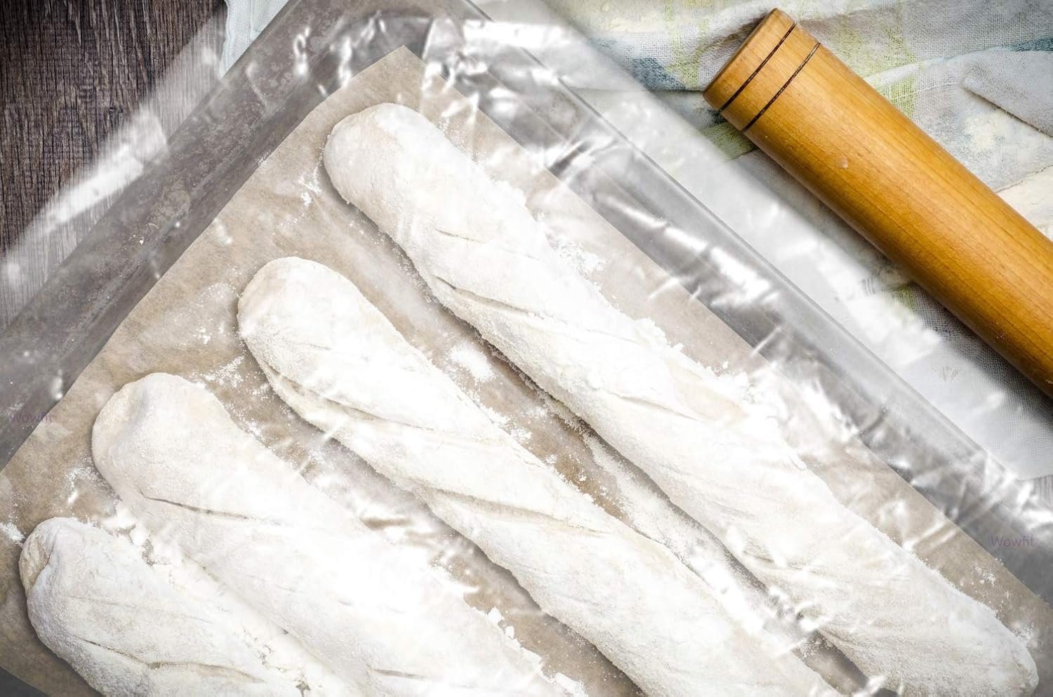 Wholesale 100 CT 18x24 Inch 1.1 Mil Clear Flat Poly Bags for Bread Proofing Dough Injera Food Storage Jackets Pillows Laundry Factory