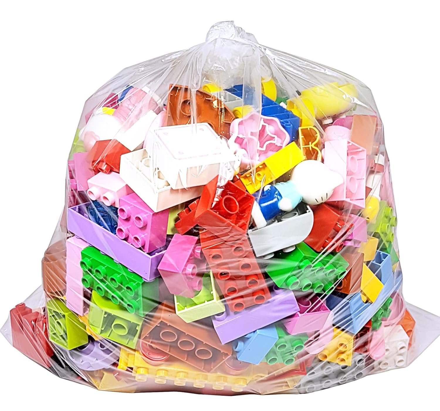 Wholesale 100 CT 18x24 Inch 1.1 Mil Clear Flat Poly Bags for Bread Proofing Dough Injera Food Storage Jackets Pillows Laundry Factory