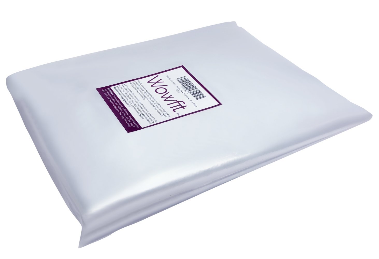 Wholesale 100 CT 18x24 Inch 1.1 Mil Clear Flat Poly Bags for Bread Proofing Dough Injera Food Storage Jackets Pillows Laundry Factory