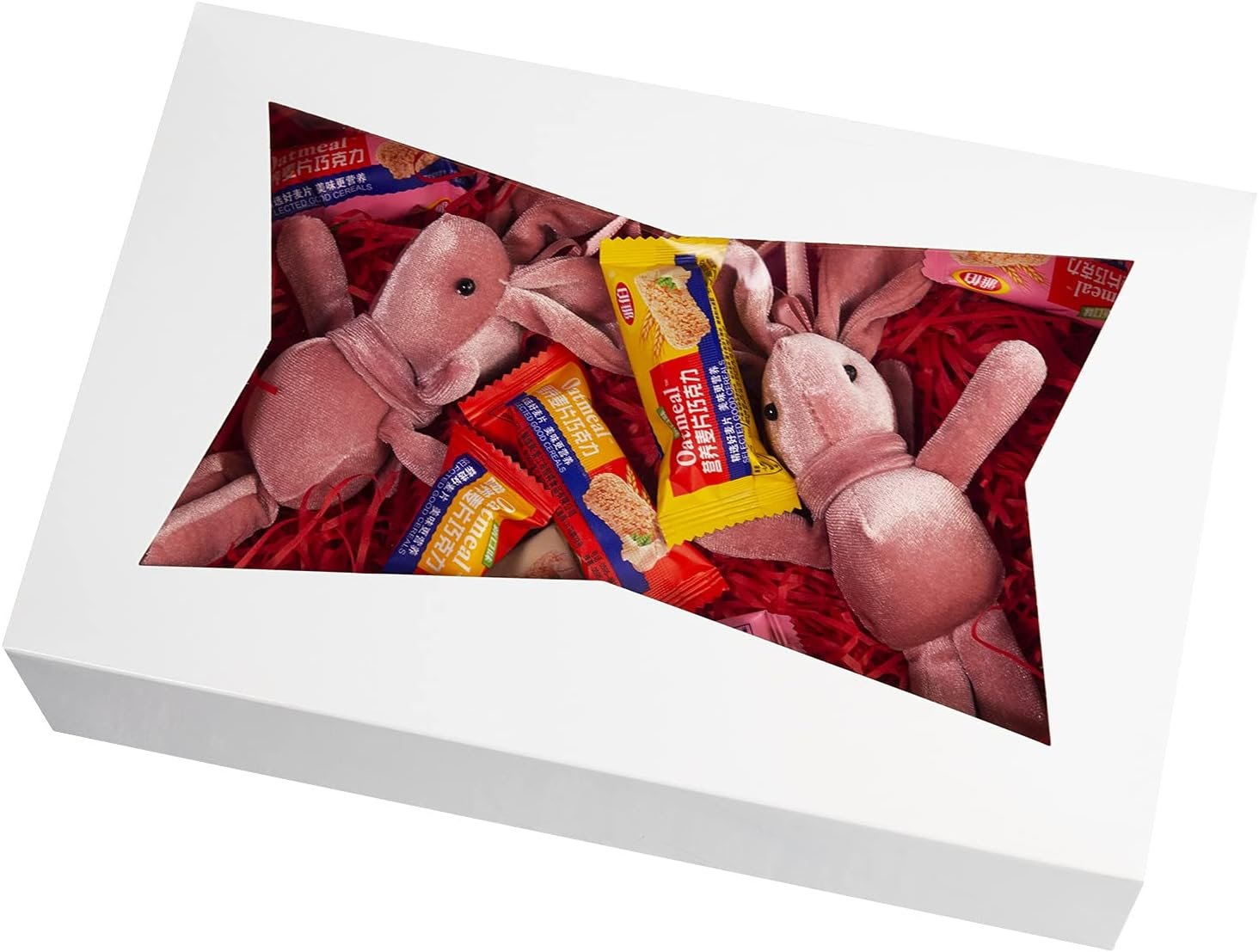 Wholesale 15-Pack 10x7.75x2.5 Inch White Pastry Boxes for Large Donuts Muffins Cookies with Clear PVC Window Auto-Pop Up Natural Cardboard Takeout Containers Factory