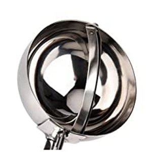 OEM 3-Piece Cookie Scoop Set 18/8 Stainless Steel Trigger Release Ice Cream Scooper Red Soft Grip Baking Dough Tool Factory