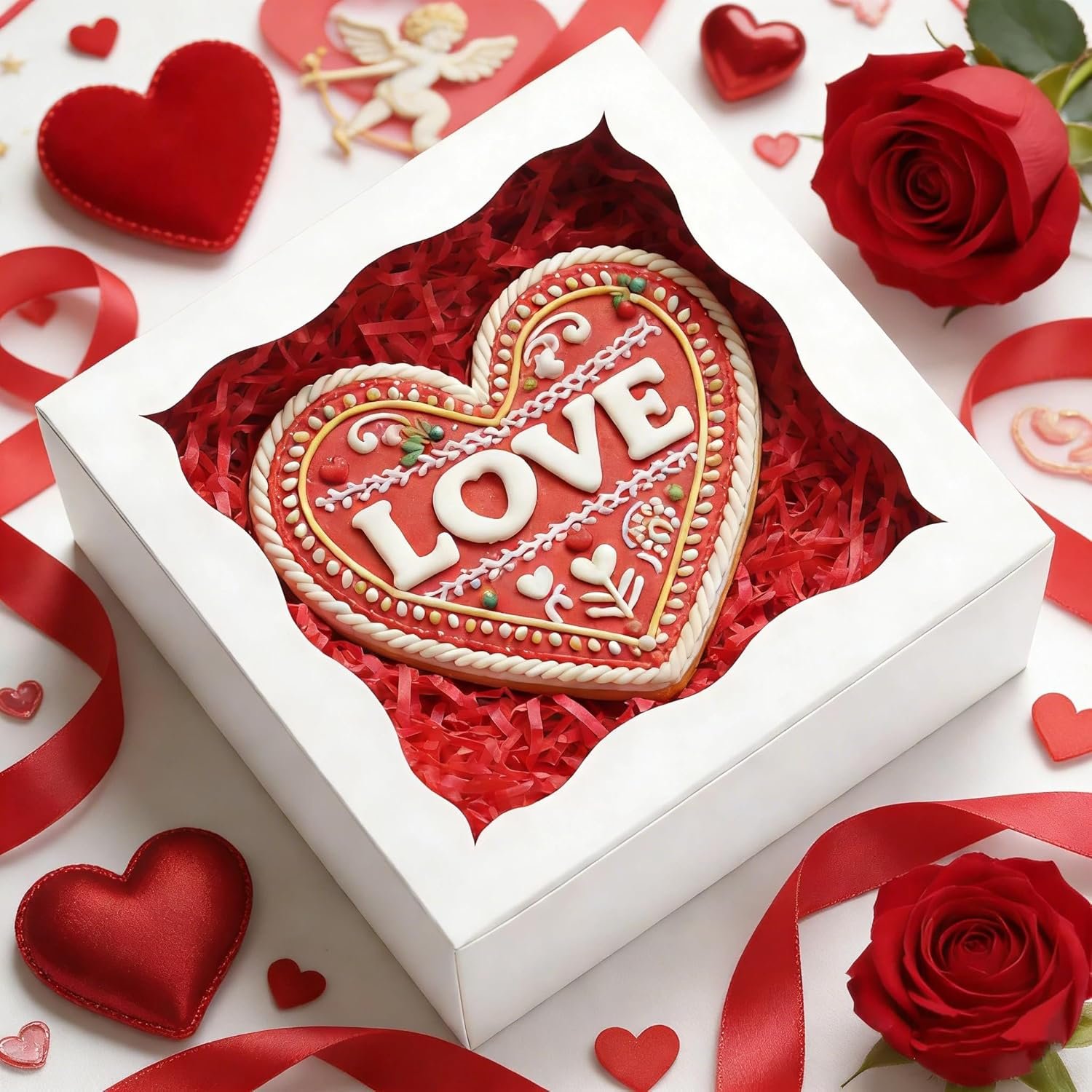 Wholesale 50 Pack 6x6x3 Inch White Bakery Cookie Boxes with Window for Macarons Mini Cakes Pastries Chocolate Covered Strawberries Factory