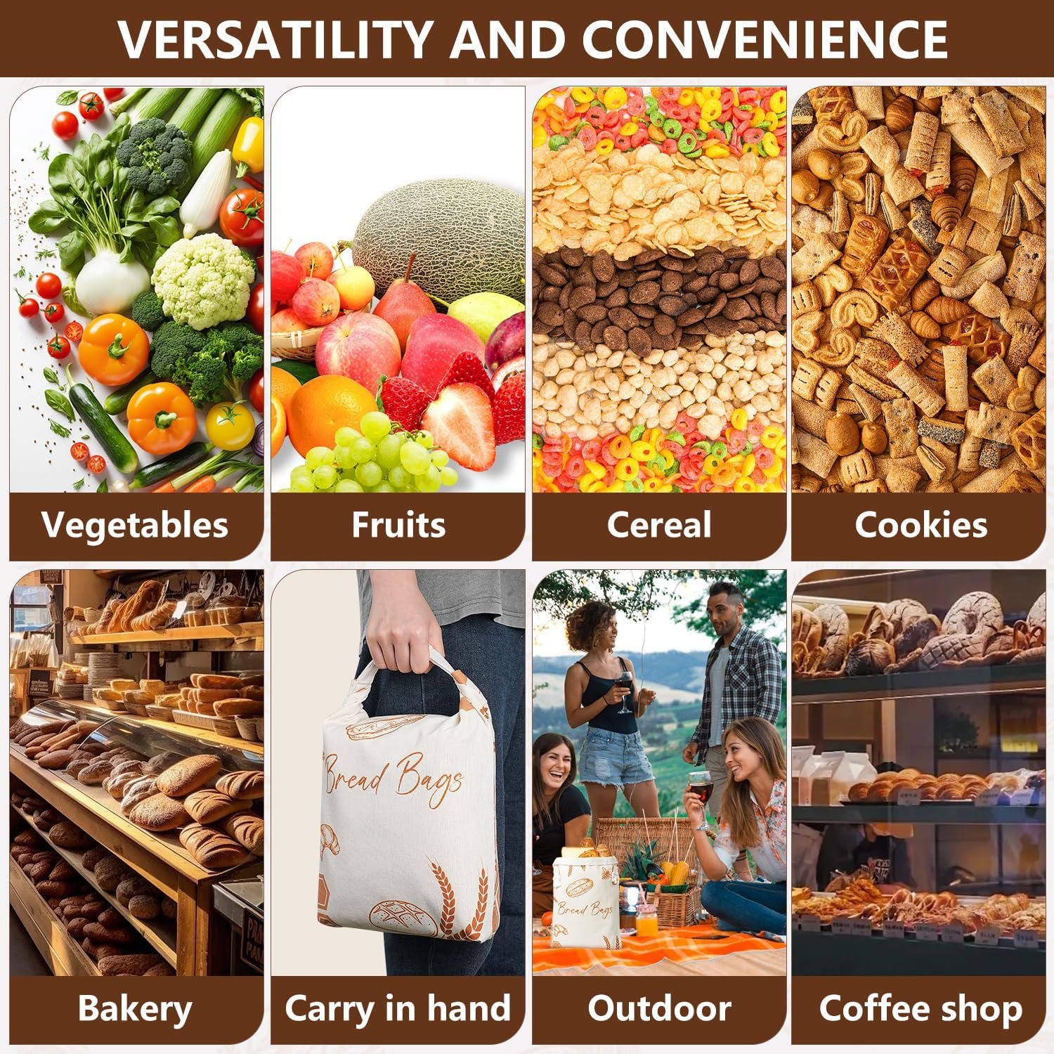 OEM Beeswax Sourdough Bread Bags 2 Pack XL Reusable Homemade Storage Keeps Freshness Factory