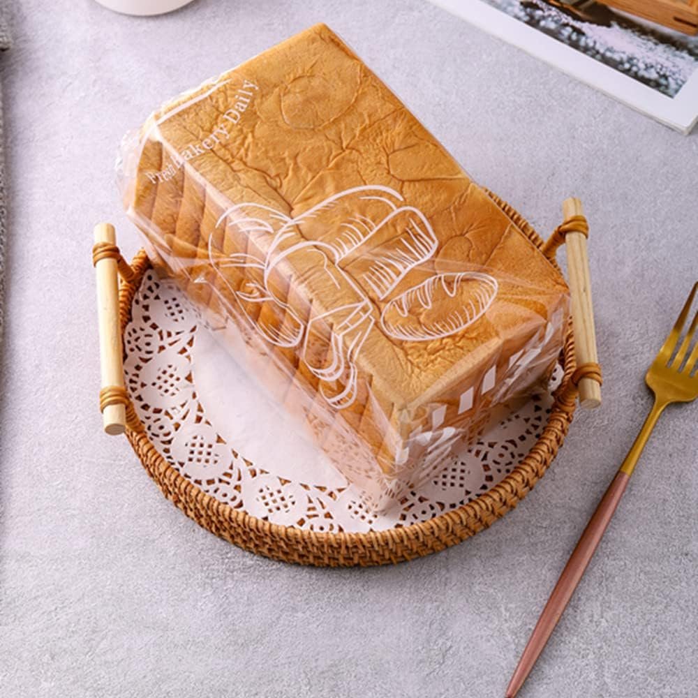 Wholesale 50 Pack Clear Plastic Bread Bags with Ties 8x18 Inch 4 Inch Side Gusset for Sourdough Artisan Loaves Crusty Storage Factory Wholesale 50 Pack Clear Plastic Bread Bags with Ties 8x18 Inch 4 Inch Side Gusset for Sourdough Artisan Loaves Crusty Storage Factory