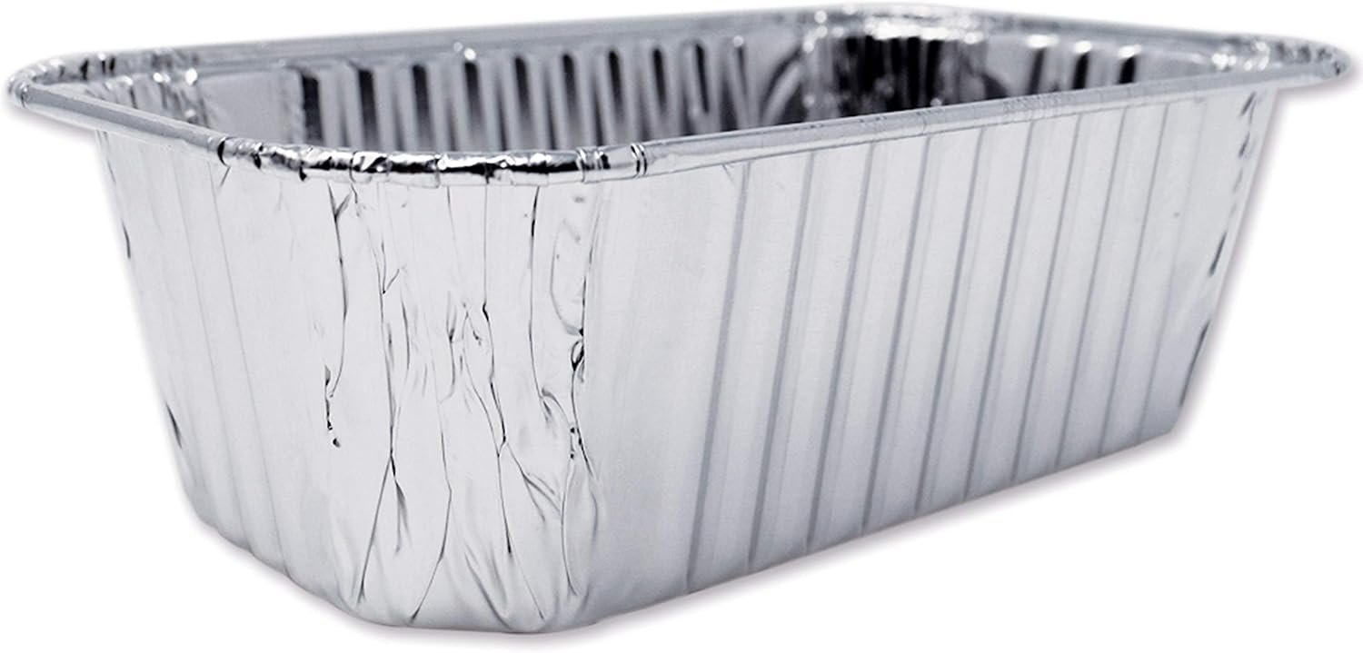 Wholesale 100 Pack 1 lb Mini Bread Loaf Baking Pans 6 x 3.7 x 2 Inches Extra Heavy Duty Disposable Aluminum Foil Oven Safe Sturdy supplier
