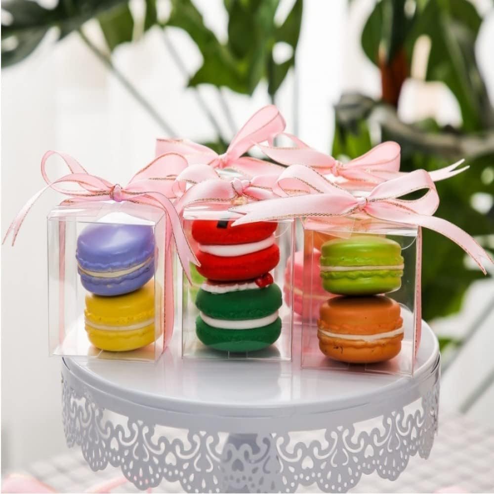 Wholesale 50 Pack Bulk 2x2x2 Inch Clear Small Gift Boxes for Macarons Chocolate Bombs Birthdays Weddings Party Favors Factory