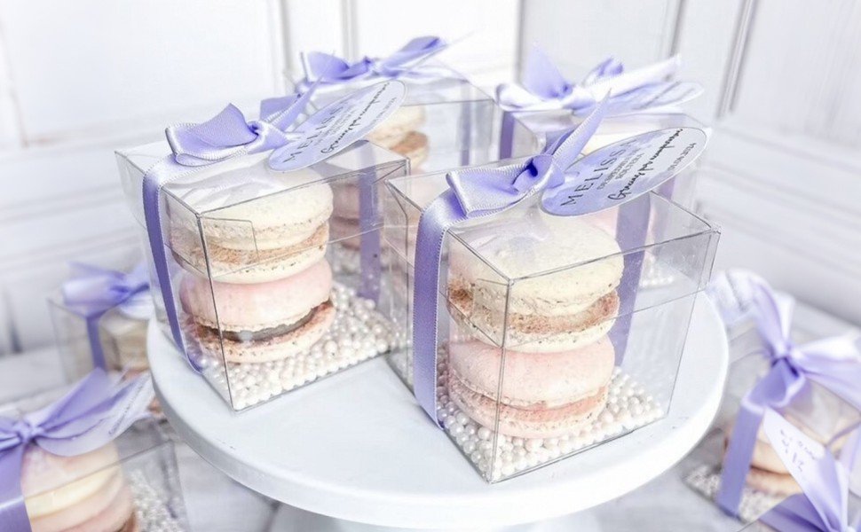 Wholesale 50 Pack Bulk 2x2x2 Inch Clear Small Gift Boxes for Macarons Chocolate Bombs Birthdays Weddings Party Favors Factory