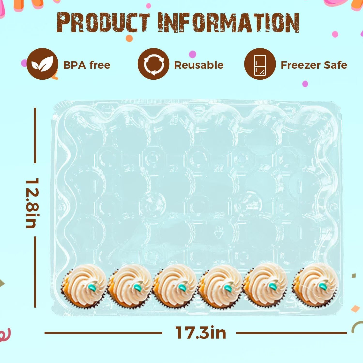 Wholesale 240 Count Plastic Disposable Stackable Clear Cupcake Containers with Tall Dome Lids Boxes Holders Factory Wholesale 240 Count Plastic Disposable Stackable Clear Cupcake Containers with Tall Dome Lids Boxes Holders Factory