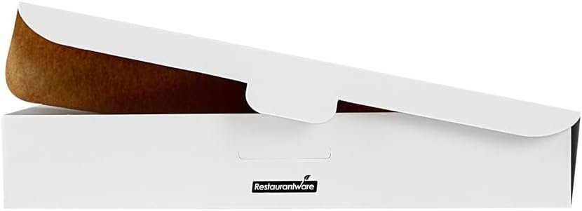 Wholesale 9.3 x 10.3 x 1.8 Inch Clamshell Pizza Slice Boxes 100 Pack Greaseproof Tab Lock White Paper Containers for Individual Slices in Restaurants Kiosks Cafes Factory