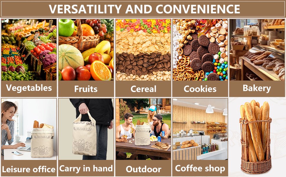 OEM Reusable Bread Bags for Sourdough Storage Food-Grade TPU Lining 100% Cotton Outer Layer 2-Pack XL Capacity Freezer Safe Factory OEM Reusable Bread Bags for Sourdough Storage Food-Grade TPU Lining 100% Cotton Outer Layer 2-Pack XL Capacity Freezer Safe Factory