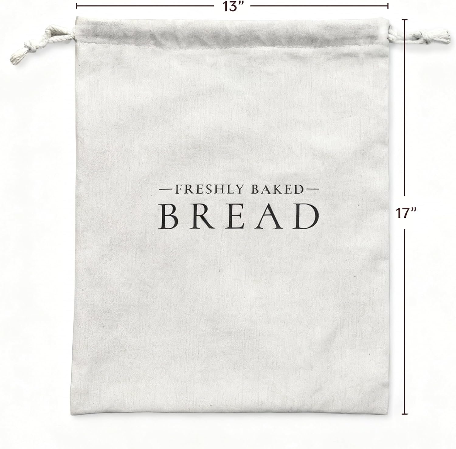 OEM 13x17 Inch Reusable Bread Bags 2-Pack 70% Linen 30% Cotton TPU Lining Eco-Friendly Storage for Homemade Store-Bought Sourdough Baguettes Factory