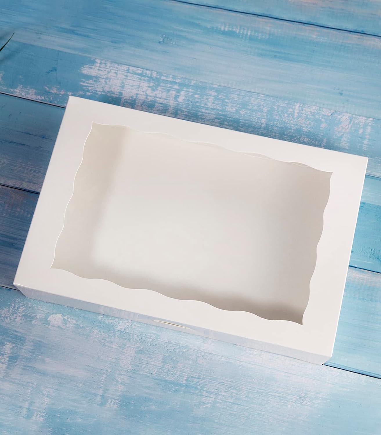 Wholesale 25-Pack White Bakery Boxes 14x10x3 Inch Large Pastry Containers for Donuts Muffins Cookies with PVC Window Auto-Pop Up Natural Cardboard Takeout Factory Wholesale 25-Pack White Bakery Boxes 14x10x3 Inch Large Pastry Containers for Donuts Muffins Cookies with PVC Window Auto-Pop Up Natural Cardboard Takeout Factory