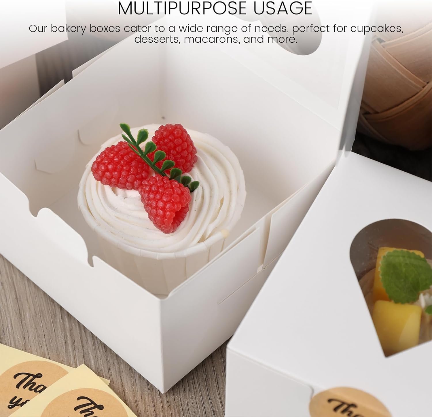 Wholesale 20PCS 4x4x2.5 Inches Heart Shaped Cookie Boxes with Clear Window and Stickers for Bakery Dessert Packaging Party Favors Valentine's Day White Factory
