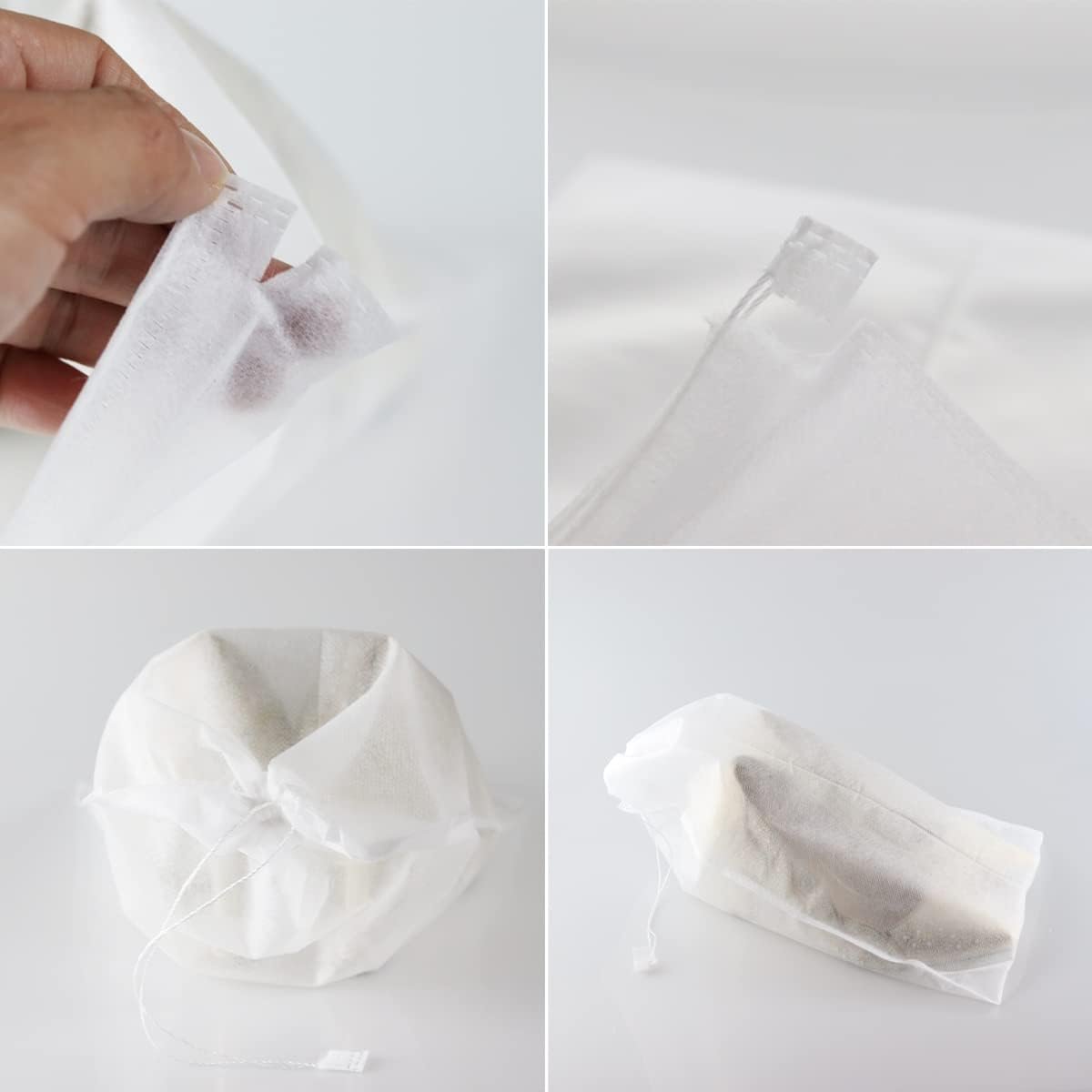 Wholesale Travel Shoe Bags 10Pcs Non-woven Fabric Portable Storage Pouches with Drawstring Medium Factory