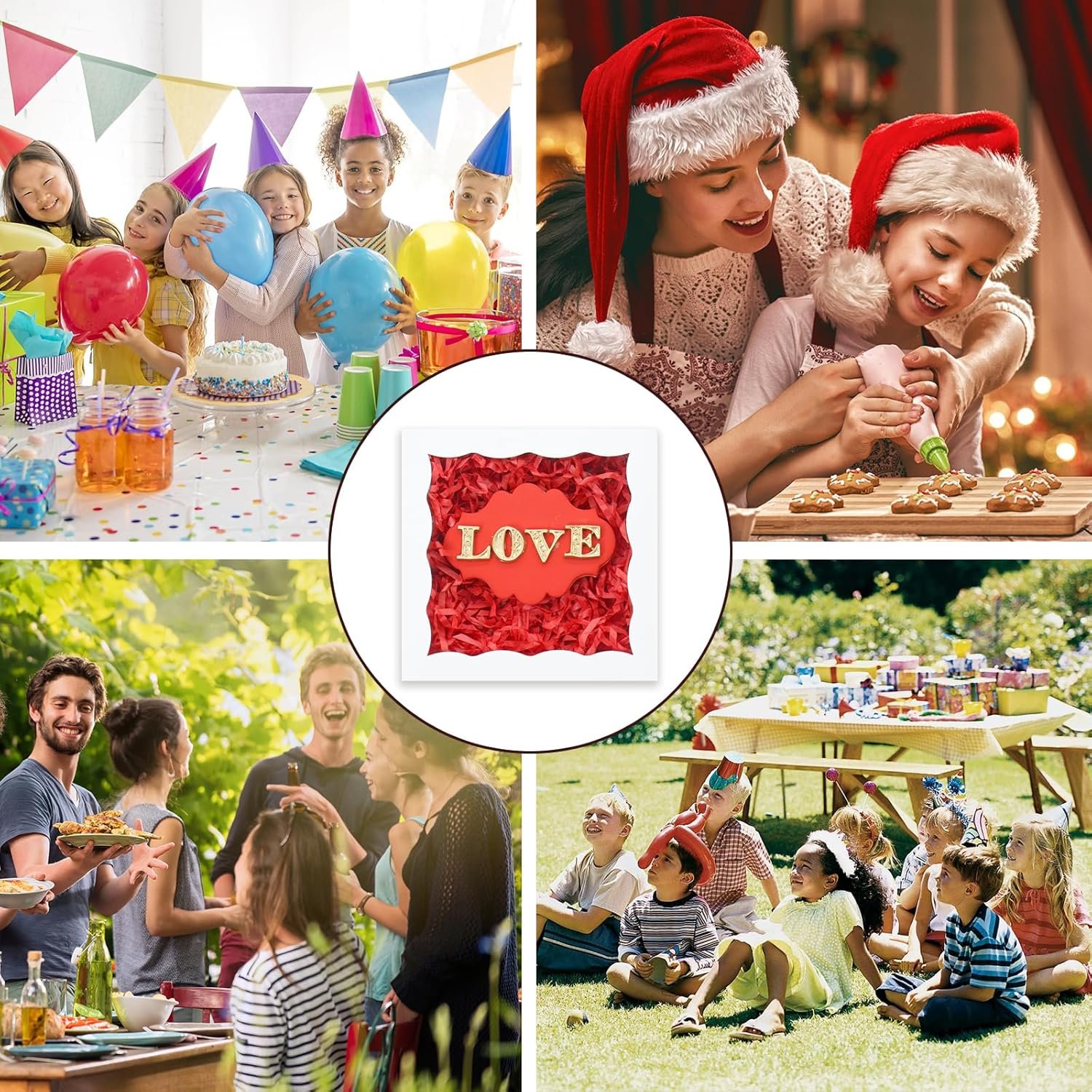 Wholesale 50pcs Small Cookie Boxes 4 1/2