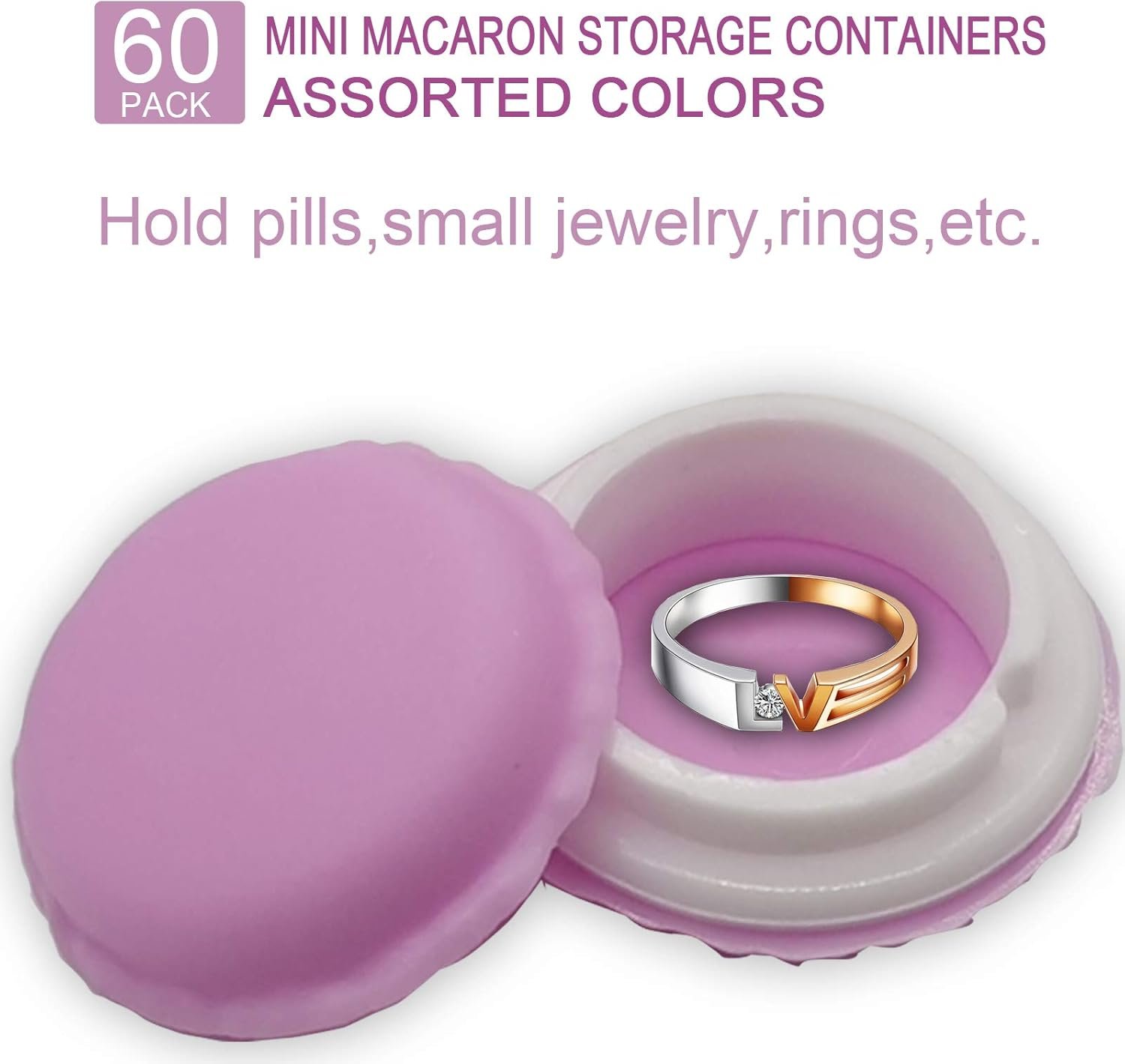 Wholesale 30PCS Mini Macaron Storage Boxes for Jewelry Pills Earrings Travel Organizer Factory Wholesale 30PCS Mini Macaron Storage Boxes for Jewelry Pills Earrings Travel Organizer Factory